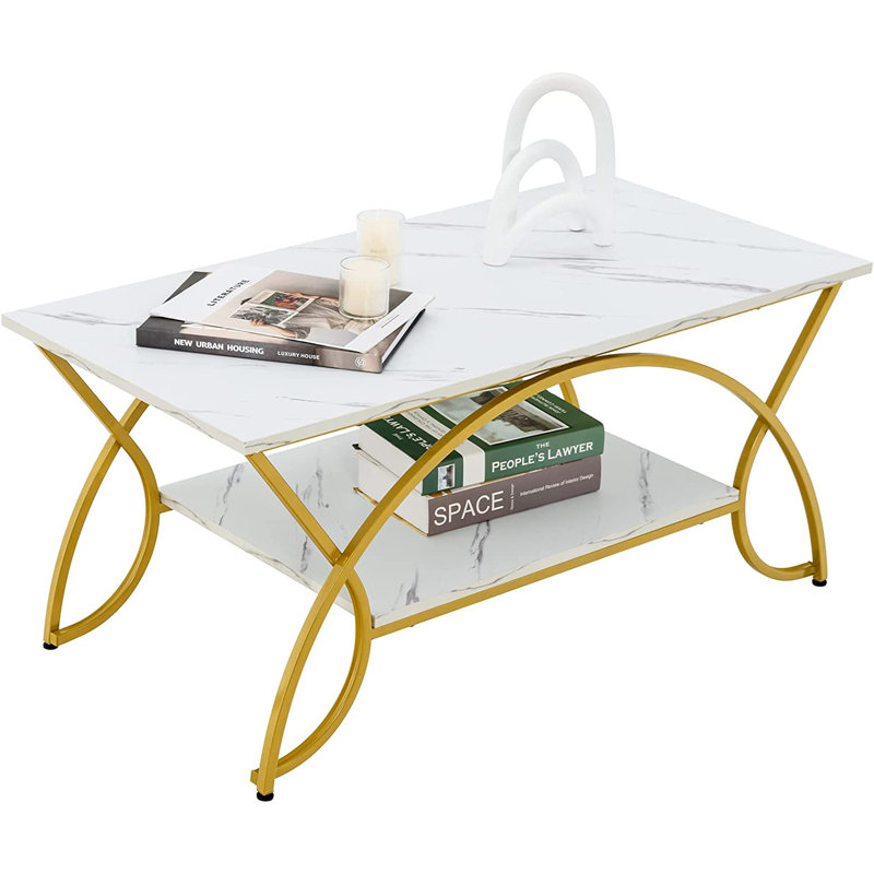 Curci Abstract Coffee Table with Storage