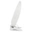 Warmlite WL42006 Folding Quartz Heater, 2 Heat Settings, Carry Handle, 400-800 W, White