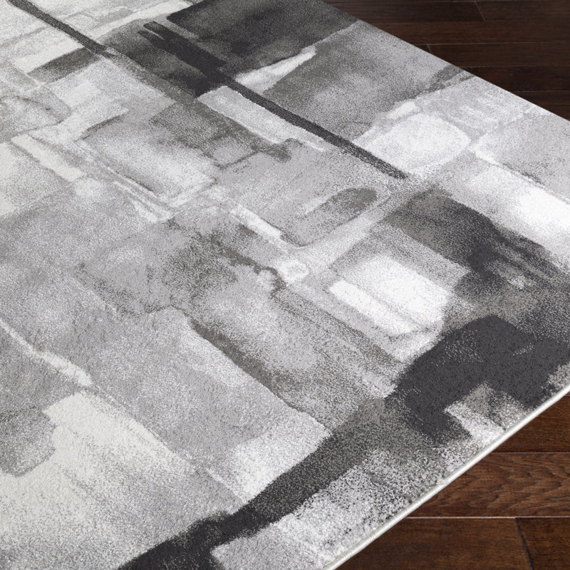 Dingess Abstract Indoor Rug, Rectangle 2' x 3'