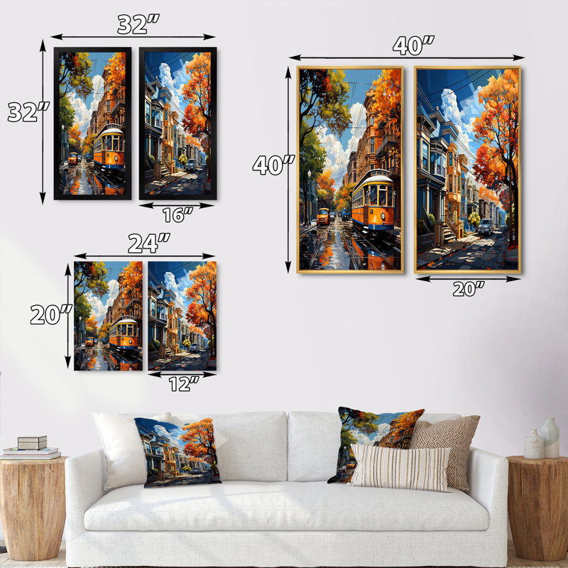 «City New Orleans City», 2 pièces, Toile tendue, H 20 po x l 24 po