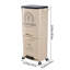 PP Manual Lift Waste Bin - 4L-125214019