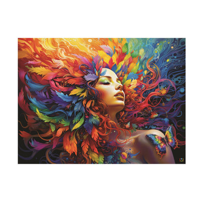 Michael David Ward Rainbow Dreams Canvas Art