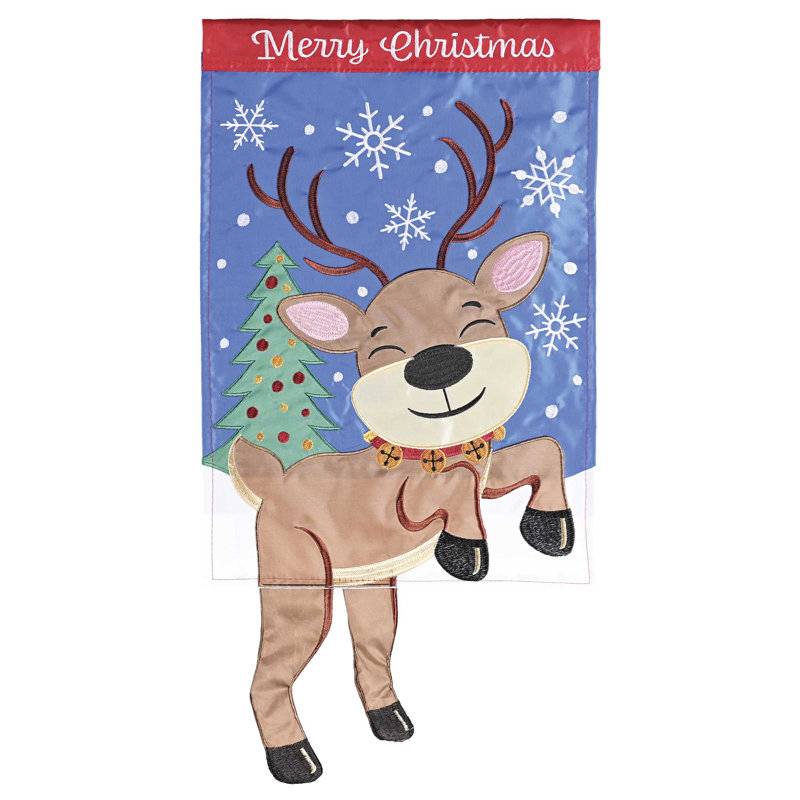 Crazy Leg Reindeer Merry Christmas