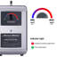 Système de distribution d'eau chaude instantanée American Standard ASH210, robinet à poignée simple avec réservoir en acier inoxydable-87654810