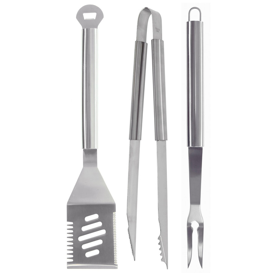 3 Piece Grilling Tool Set