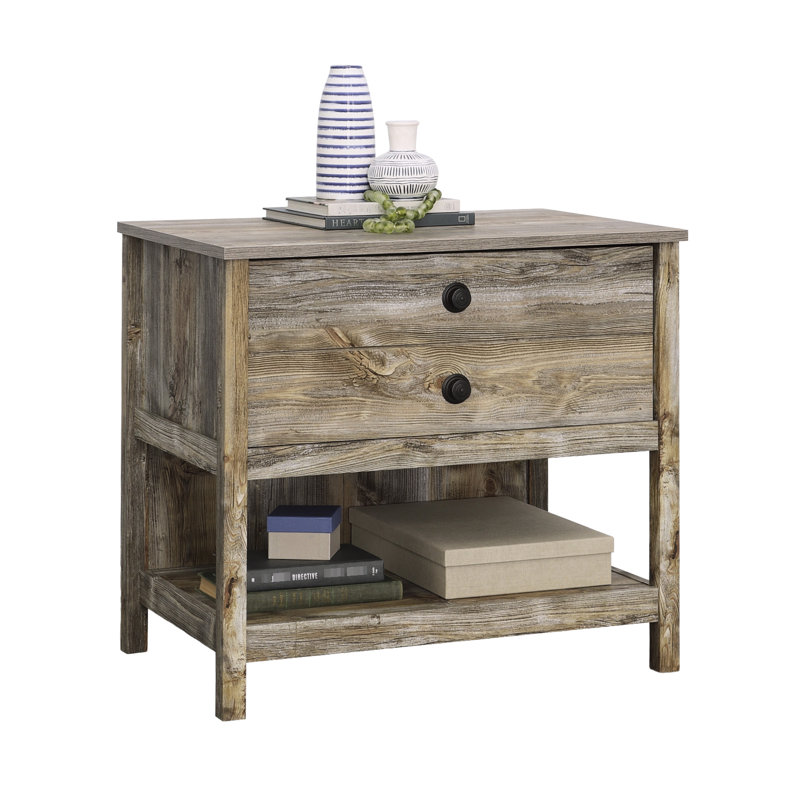 Brun - Classeur latéral de bureau côtier au fini brun, bois d'ingénierie, tiroir à extension complète pour plusieurs tailles de dossiers, classeurs polyvalents, décor, système, pieds, conception compacte, installation rapide