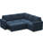 Seybert Pull-Out Sofa Bed Sectional With Storage Ottoman-113442511
