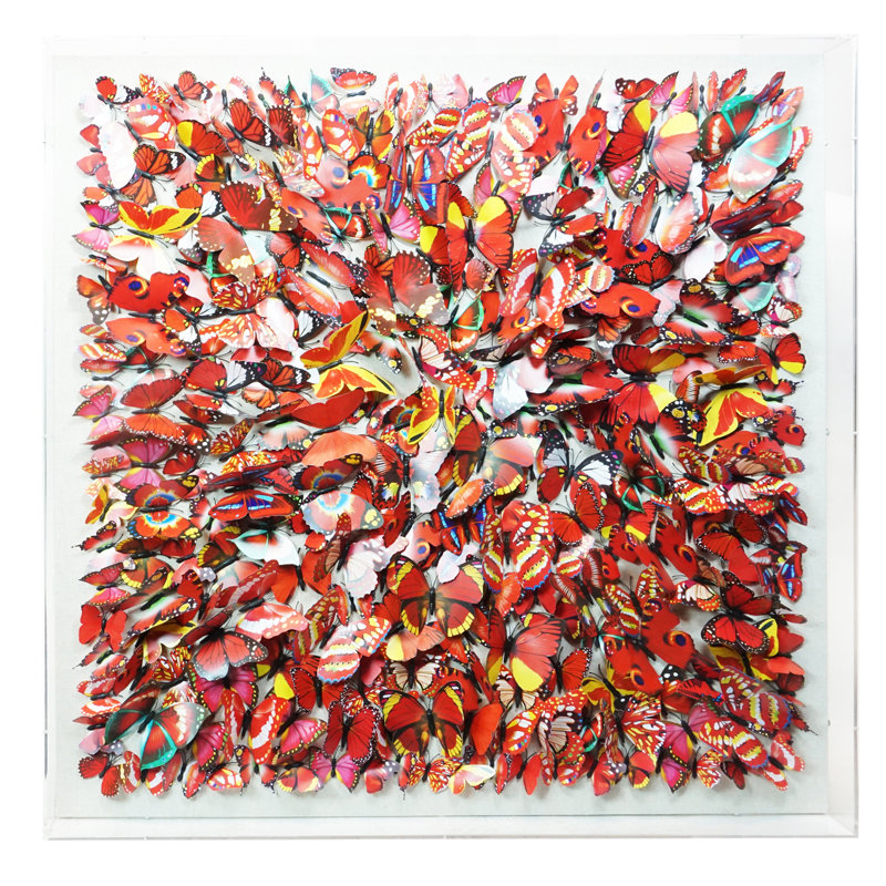 Handmade Modern Wall Decor on Resin