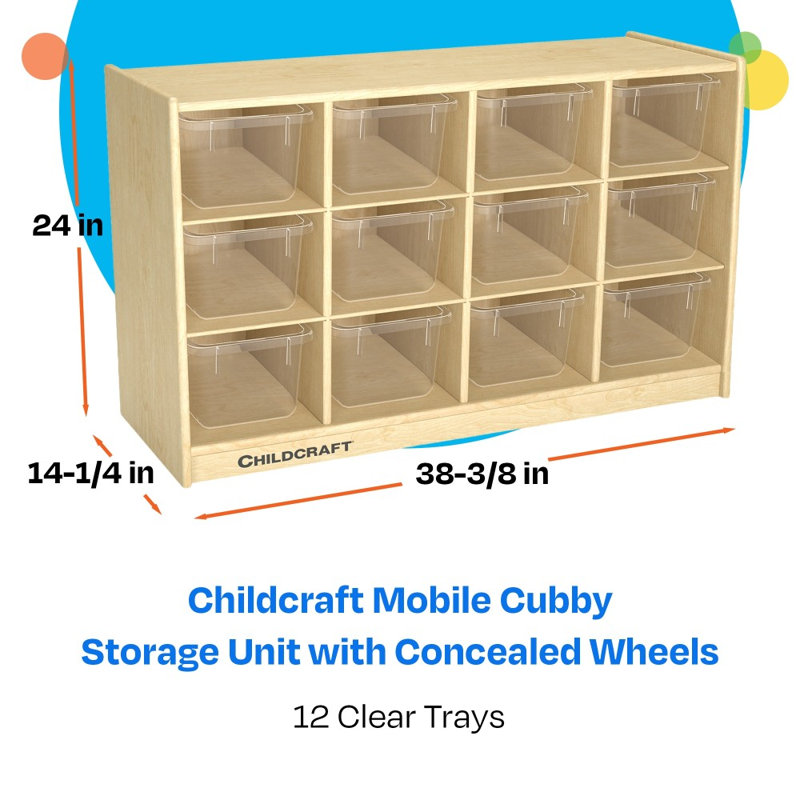 Casier mobile pour tout-petits