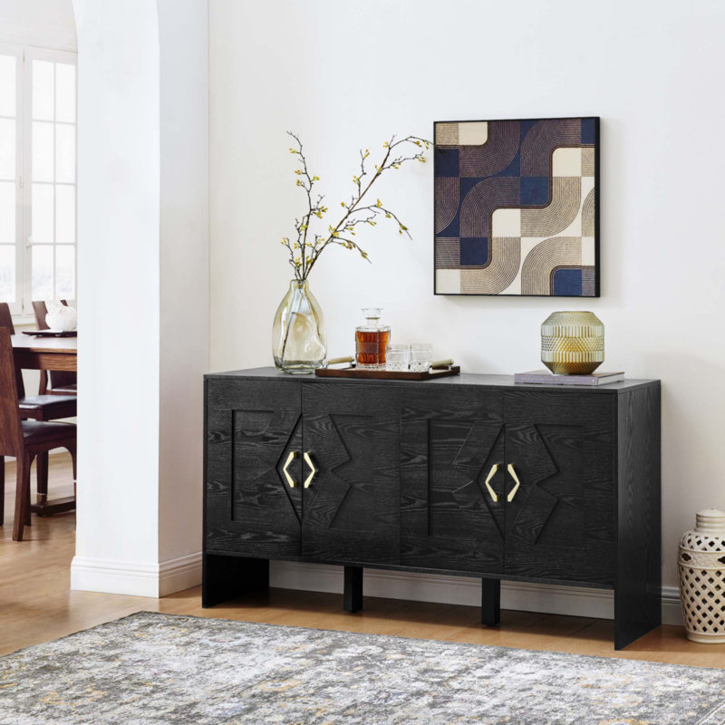 Buffet 60 "Mid Century, Noir