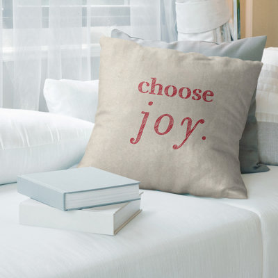 Reversible Throw Pillow