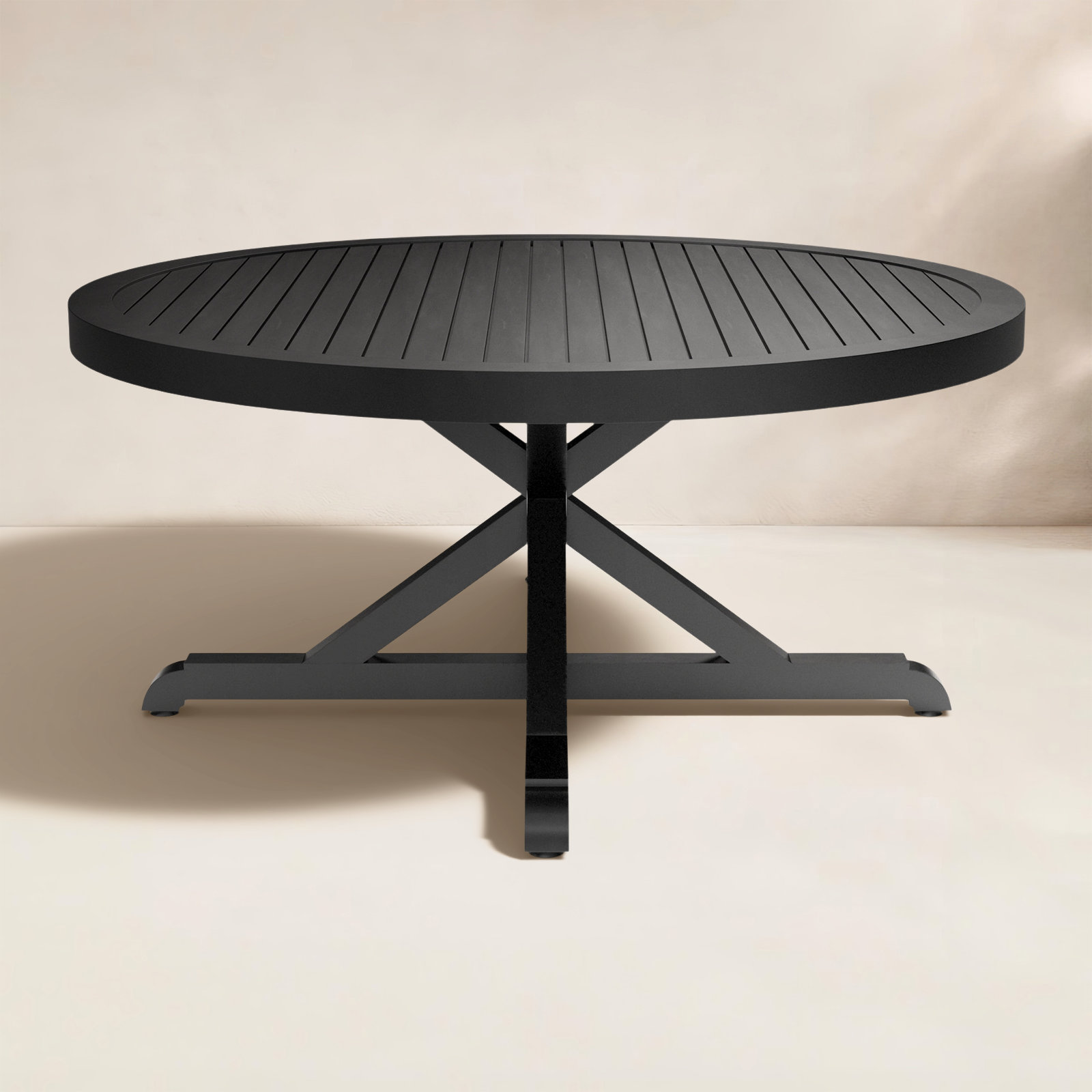 Monterey Outdoor Dining Table, 29.5'' H x 60" W x 60" L