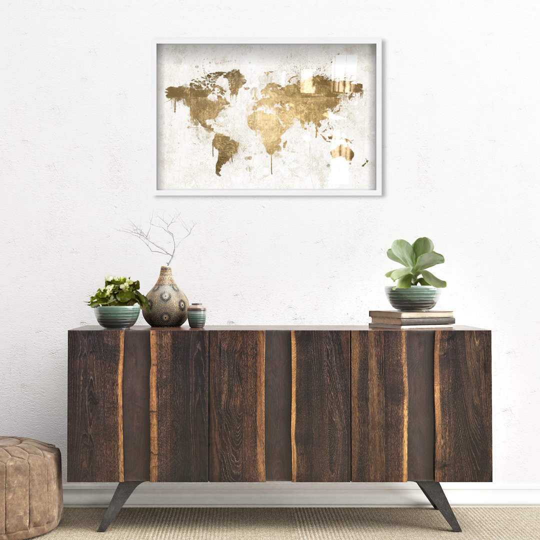 " Mapamundi White Gold " by No Mercer41