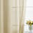 Crinkle Rod Pocket Sheer Curtain Pair-112963278-110479045