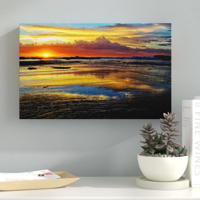 « aube secrets », reproduction de photo sur toile tendue, H 12 po x l 19 po x P 2 po