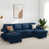Blue Linen Blend