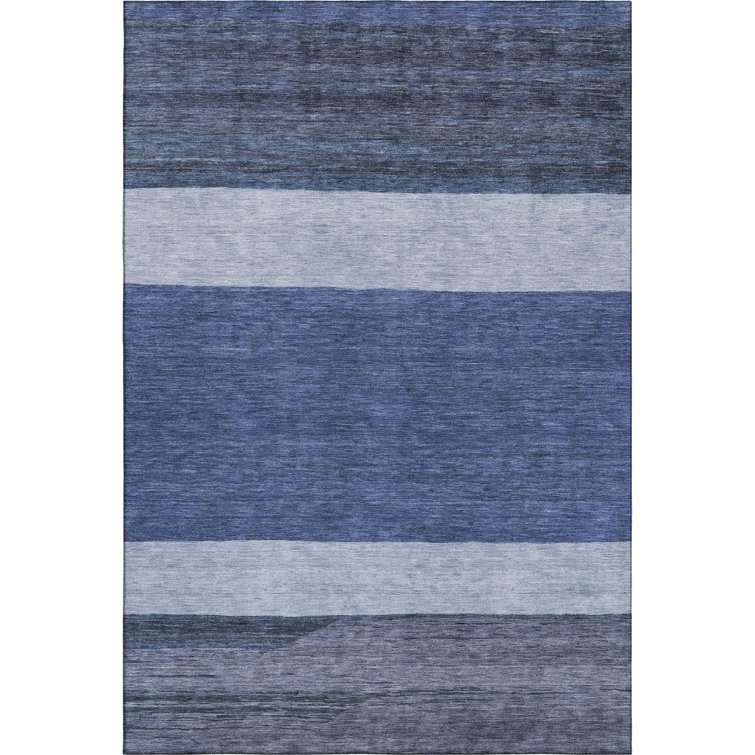 Premium Machine Washable Brennon AMF1624 Stripes Rug