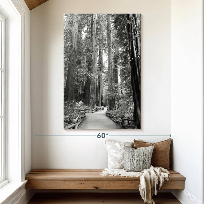 Alvord Tree Path I, H 51 po x l 34 po