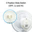 Ventilateur à pince 6 po