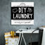 «Diy Laundry Bw» par Melissa Averinos, art mural sur toile-5599246
