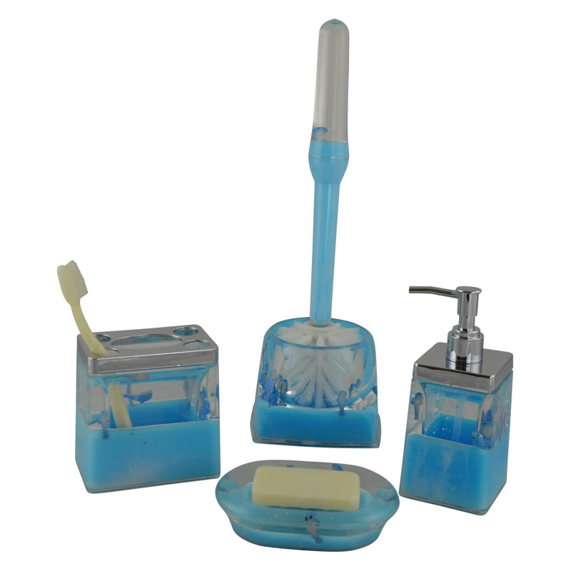 Ensemble d’accessoires de salle de bain 5 pièces dauphin Alloro