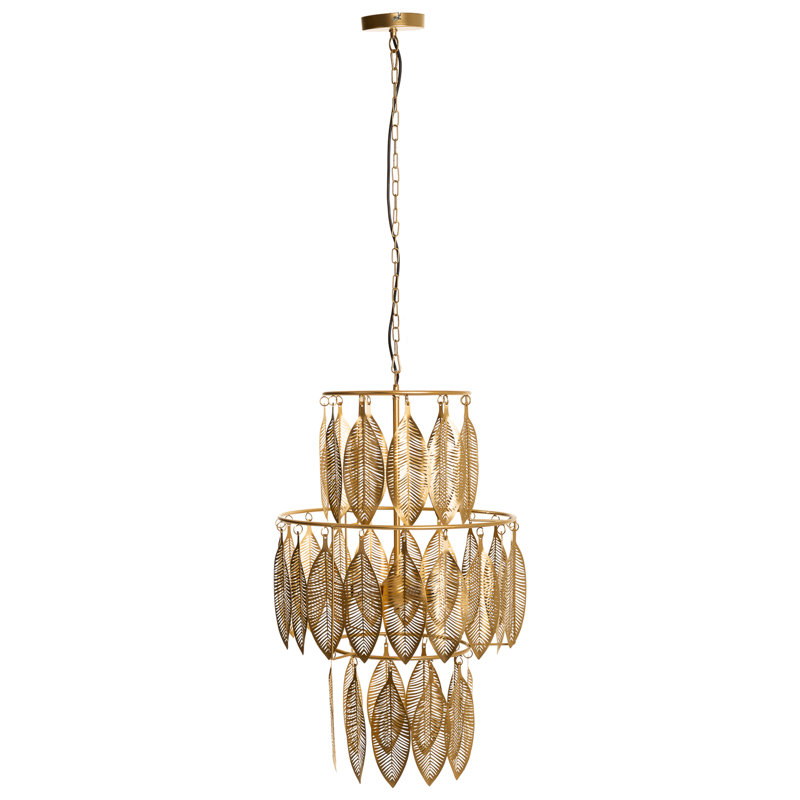 Anaisa 1 - Light Gold Cluster Pendant