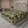 Jaune foncé, gris anthracite / floral