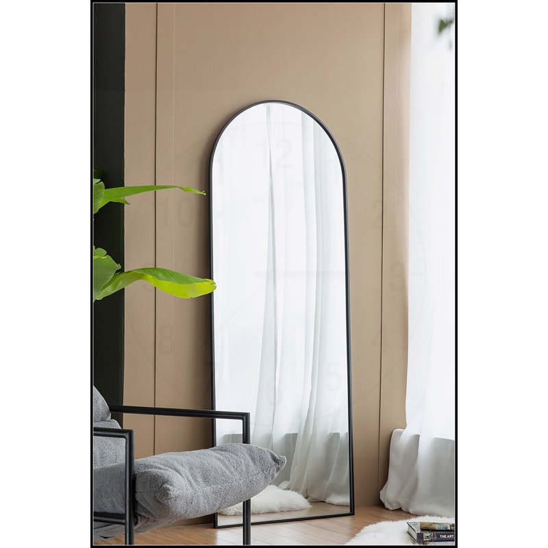 Elegant Arch Body Mirror with Gold Frame, a Stunning and Functional Decor Piece for Any Space.