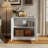 32''H Accent Cabinet With Doors,white-1561707669