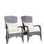 Patio Chair With Cushions( Grey Cushion)-1125353241