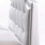 Lit plateforme Mikhaylo en cuir végétalien brut sans finition, blanc-440198964-440198955