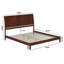 Lit plateforme en bois massif Portland-1076907520-1076907524