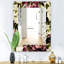 Miroir mural obsidian fleuri 19-40097527
