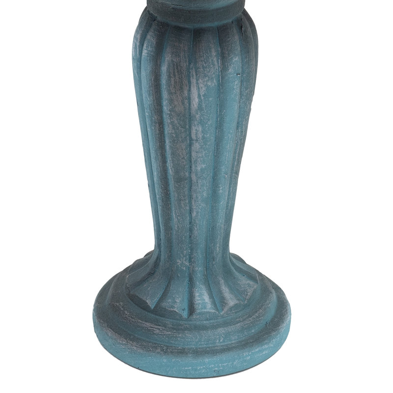 Espino Bird Bath, Patina Green