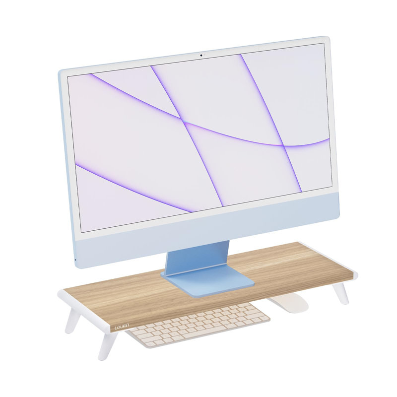 Manufactured Wood Monitor Stand