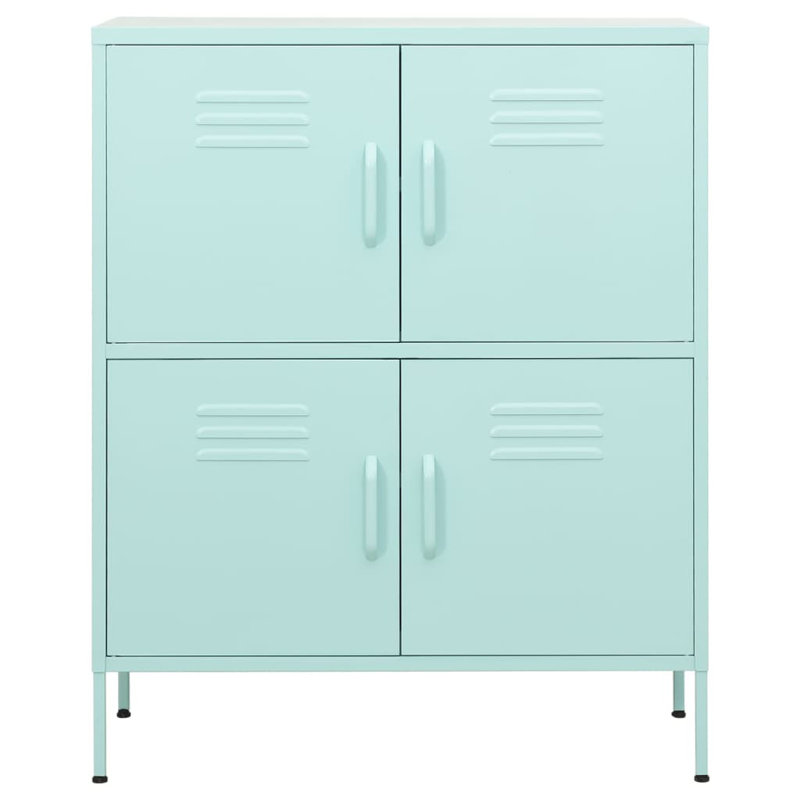 Classeur autoportant avec tablettes pour le bureau, Menthe