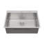 33X22x10"Drop-In Single Bowl Stainless Steel Kitchen Sink