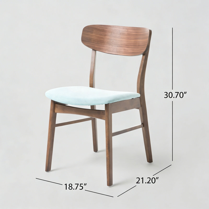 Chaise de salle à manger, Brun, Comme neuf