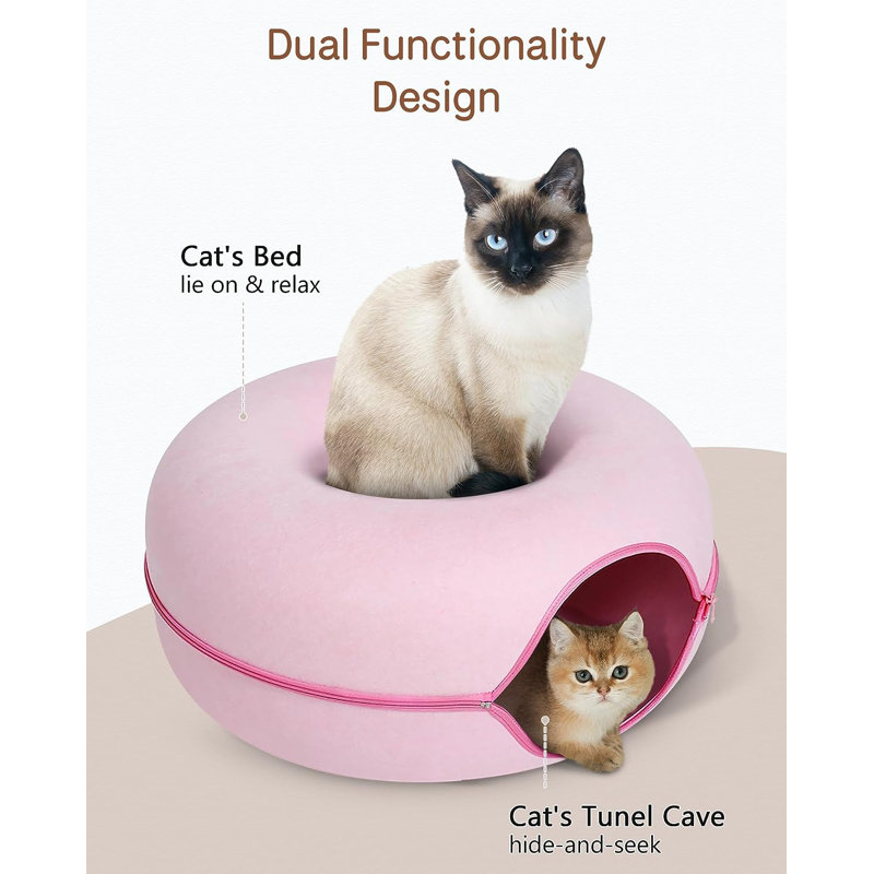 Lit pour animaux Dariely, Rose