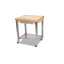 Cucina Prep Table with Butcher Block Top-501145-501126