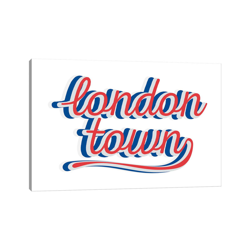 London Town by The Native State - Wrapped Canvas Gallery-Wrapped Canvas Giclée, 20.32 cm H x 30.48 cm W