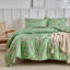 Ensemble d'édredon en microfibre à imprimé floral-110354044