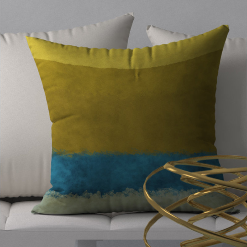 Housse de coussin décorative carrée doux et moelleux, 20 po x 20 po