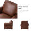 Fauteuil inclinable en cuir véritable Wimberly Graham Motion-130621595