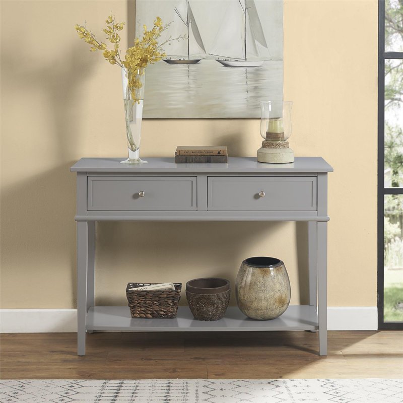 Denneen 104.4cm Console Table, Grey