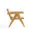 Chaise d'appoint Shakespeare en canne noire et naturelle - ensemble de 2-65566493