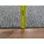 Tapis carré gris en laine nouée à la main 12 pi x 12 pi 2 po DEEF733E93604A8BAB96AD0AD507DA6F