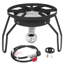 ZOKOP Portable Single Burner Outdoor Gas Stove 200000 BTU