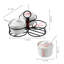 4 Piece Chips and Dip Platter Set