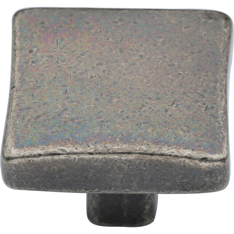 Poignée carrée, 1.5, Bronze blanc moyen